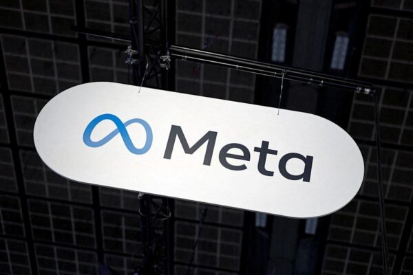 The logo of Meta is seen during the Viva Technology conference in Paris, France, 12 June, 2025. (Reuters)