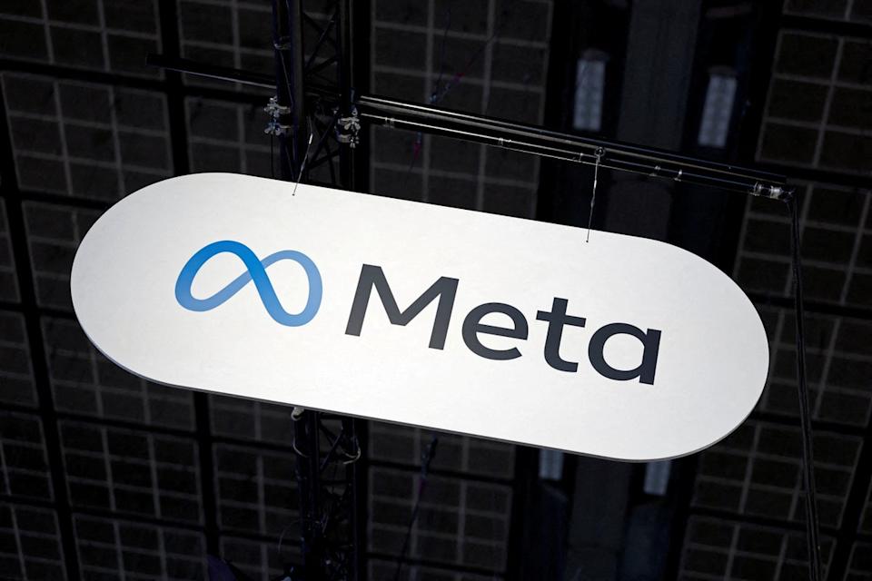 The logo of Meta is seen during the Viva Technology conference in Paris, France, 12 June, 2025. (Reuters)
