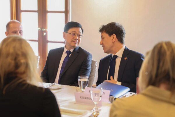Hong Kong leader John Lee, EU officials meet to discuss trade, cooperation