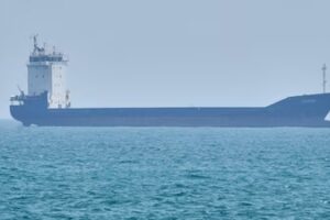 A tanker sits anchored in the Strait of Hormuz off the coast of Qeshm Island, Iran. (AP/Representative image)