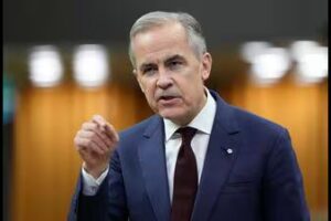 Canada’s Prime Minister Mark Carney attends the Question Period on Parliament Hill in Ottawa, April 15, 2026. (AP)