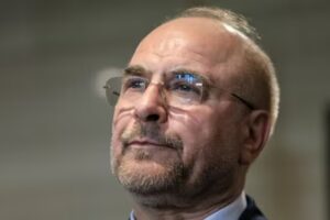 Iran's Parliament speaker Mohammad Bagher Ghalibaf. (AFP)