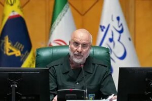 Iranian parliament speaker Mohammed Bagher Ghalibaf is also the key negotiater with the US amid the stalled peace talks in Pakistan (AFP)