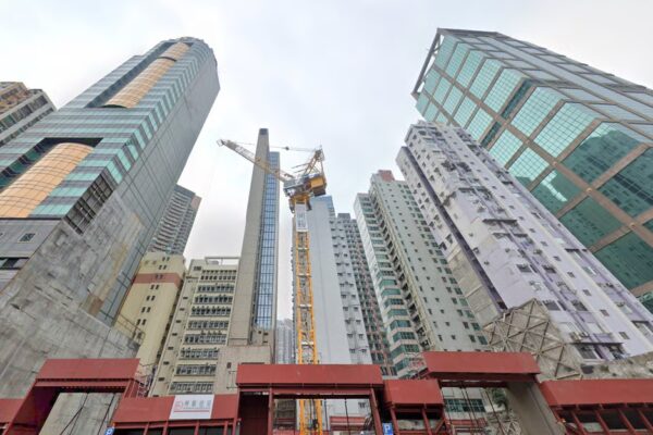 University of Hong Kong has acquired an under-construction office building in Connaught Road West, Sheung Wan, for HK$3.8 billion. Photo: Google Maps
