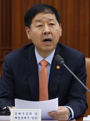 Minister of Finance and Economy Koo Yun-cheol / Yonhap