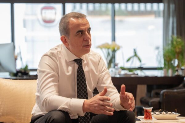 Aydin Mistacoglu during an interview with Türkiye Today on April 1, 2026. (Yusuf Oztas/Türkiye Today)