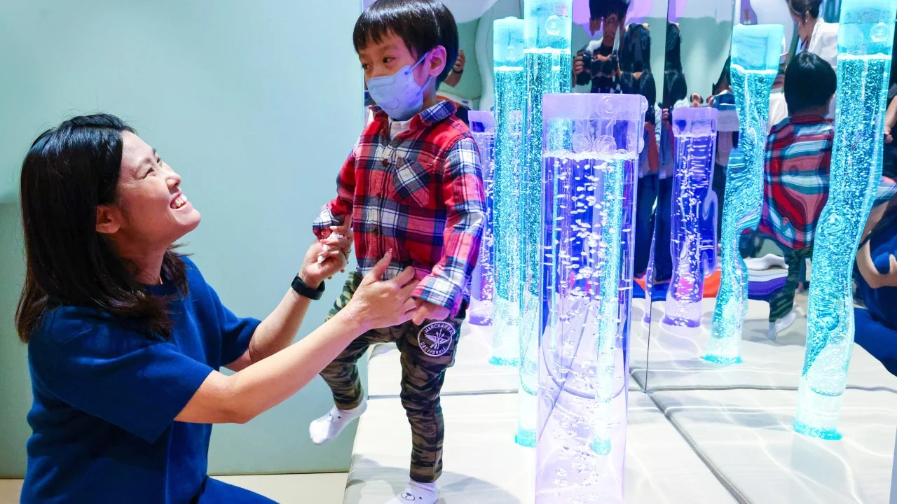 Hong Kong airport opens sensory space for passengers with invisible disabilities