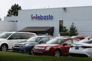 The Webasto headquarters in Plymouth Township. Webasto Roof Systems Inc., a subsidiary of the Webasto Group, builds hard tops for the Ford Bronco.