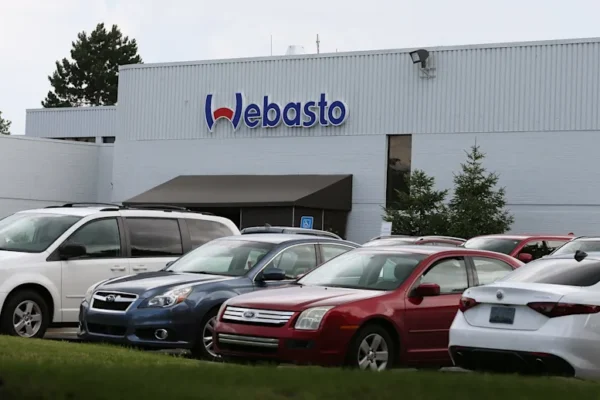 The Webasto headquarters in Plymouth Township. Webasto Roof Systems Inc., a subsidiary of the Webasto Group, builds hard tops for the Ford Bronco.