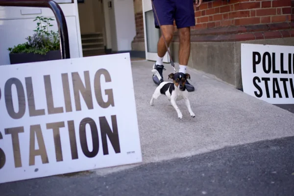 People in Milton Keynes won't have to go to a polling station - a government trial means they can attend a central hub instead.<span> Credit: PA</span>