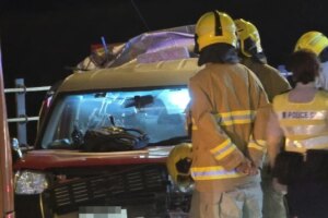 Hong Kong bus driver arrested after vehicle crashes into taxi, killing 2