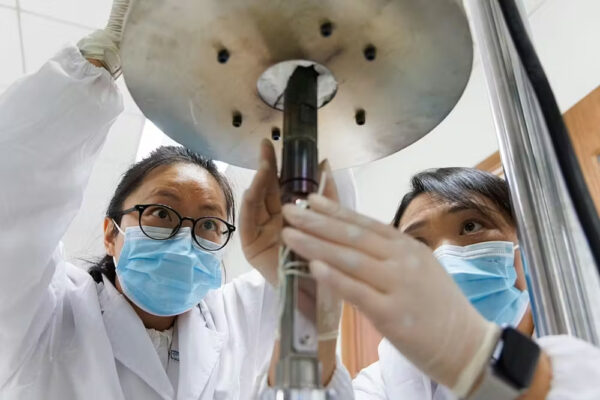 China’s investment in innovation is fostering scientific and technological advances. Jin Liwang/Xinhua via Getty Images
