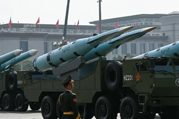 Chinese hypersonic missile