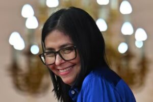 Venezuela's interim President Delcy Rodriguez.