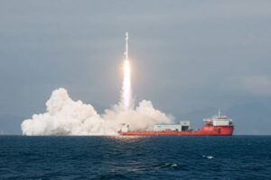 China to launch its 1st rocket from international waters today