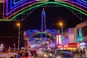 Blackpool Illuminations Annual Lights Festival As UK Unveils Energy Support For Businesses