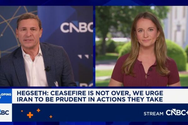 Defense Sec. Hegseth: Ceasefire is not over, we urge Iran to be prudent in actions they take