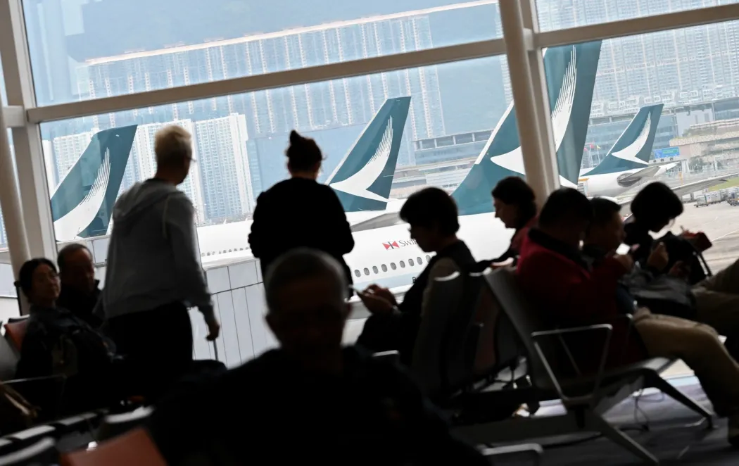 Travellers in the Hong Kong International Airport. Photo: GovHK.