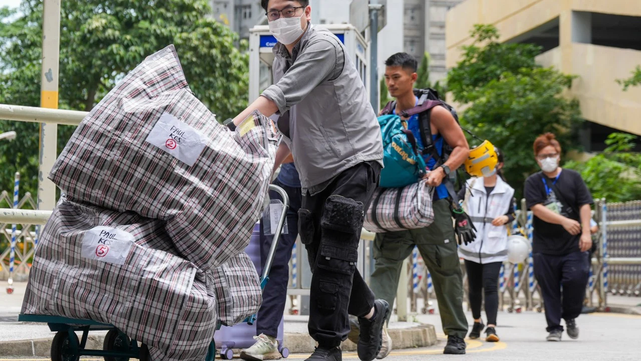 Hong Kong banks replace burnt cash from residents of fire-ravaged Wang Fuk Court