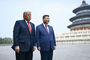 President Trump visits Temple of Heaven following historic U.S.-China summit