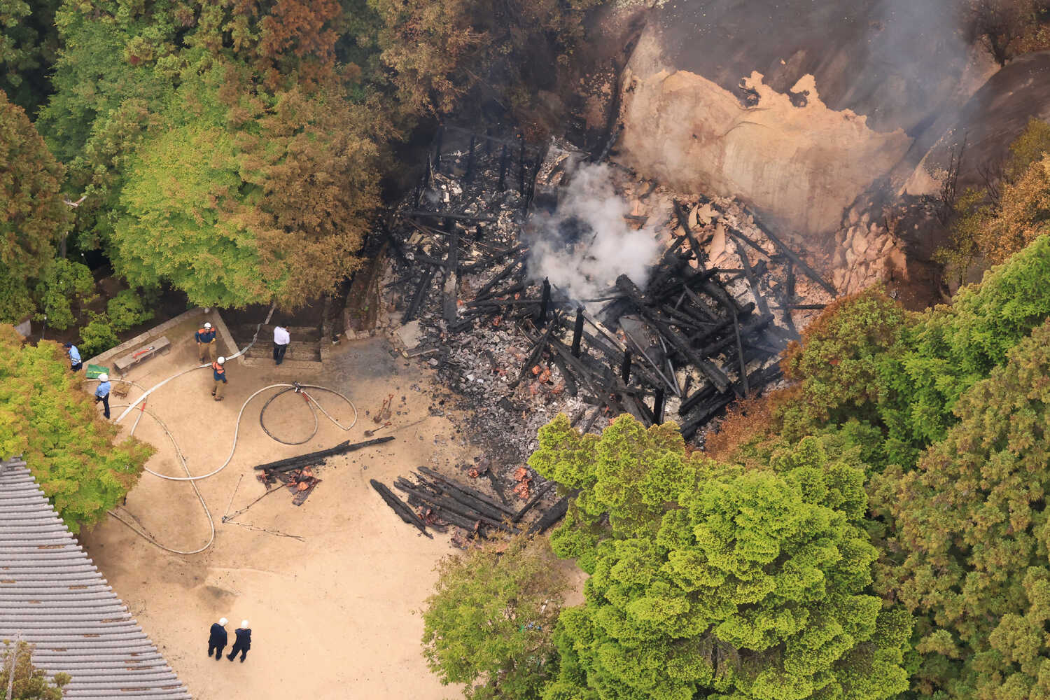 Hall of ‘Eternal Flame’ Burns Down in Japan