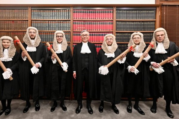 Hong Kong chief justice urges senior counsel to uphold public trust in courts
