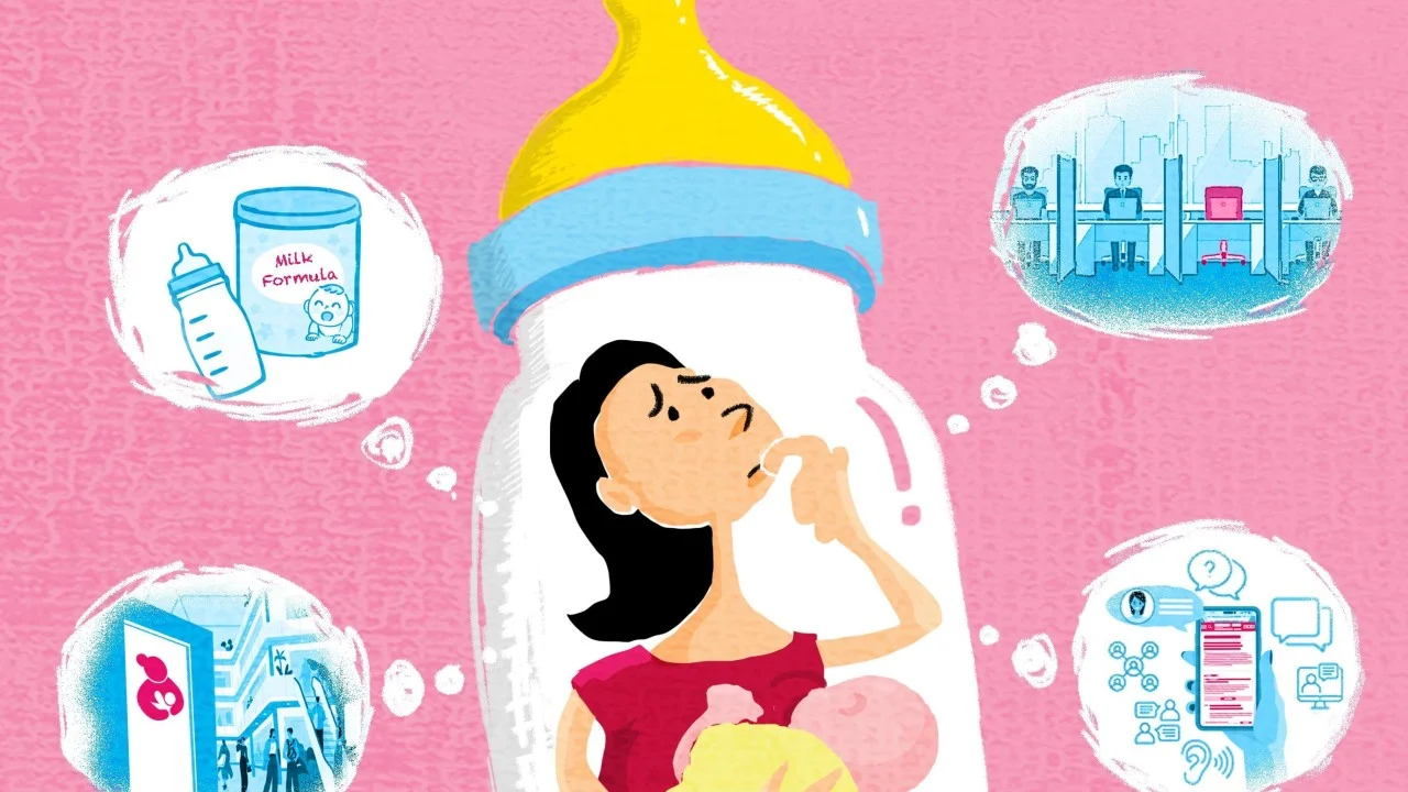 How can Hong Kong help mothers of infants reverse falling breastfeeding rate?