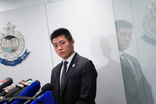 Inspector Lee Yan-hon, of the Wan Chai district crime squad, said on Friday that police had identified the teenager through the bus’s CCTV footage. Photo: Jelly Tse
