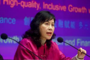 Mable Chan says authorities have asked airlines to review their fuel surcharges more frequently. Photo: Jonathan Wong