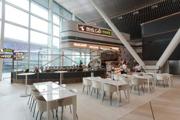Milk Cafe, a cha chaan teng, is one of the food options available in Terminal 2. Photo: Edmond So