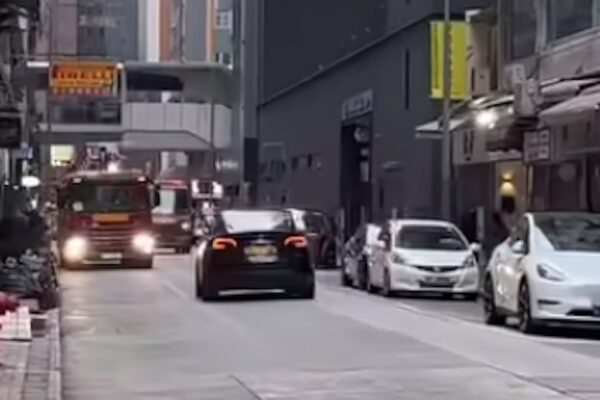 Judy Chan has been filmed driving against the flow of traffic in Wan Chai. Photo: Handout