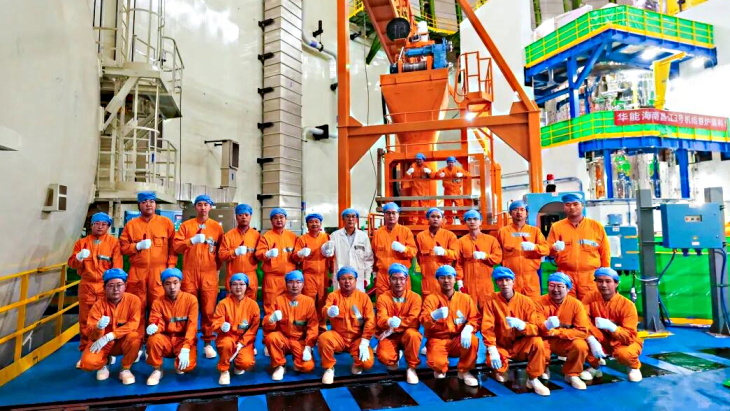 Fuel loading completed at two new Chinese units