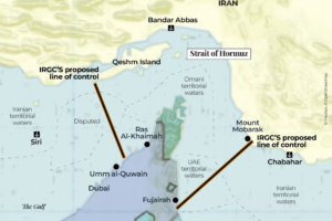 INTERACTIVE - IRGC releases map of control over Strait of Hormuz - May 5, 2026-1777975253