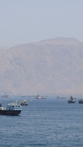 Following the start of US and Israeli strikes on 28 February, Iran severely restricted transit in the Strait of Hormuz. (REUTERS)