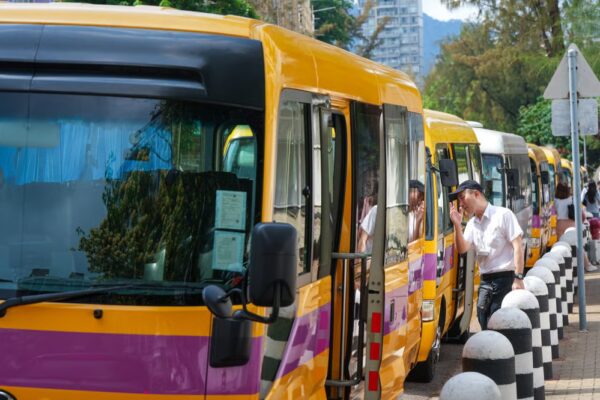 The LPG subsidy will ease the burden on school bus operators, among other commercial transport companies. Photo: Sam Tsang