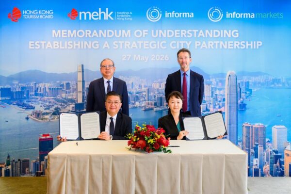 HKTB Partners with Global Leading Trade Exhibition Organizer Informa Markets Bringing International Premium Exhibition IPs to Hong Kong Under Asia's First-Ever "City-as-Your-Showroom" Concept