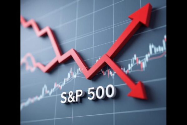 The S&P 500 index has started to decline and could be extend the bearish move
