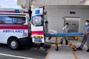 Mainland Chinese patient first to be moved north under cross-border ambulance scheme
