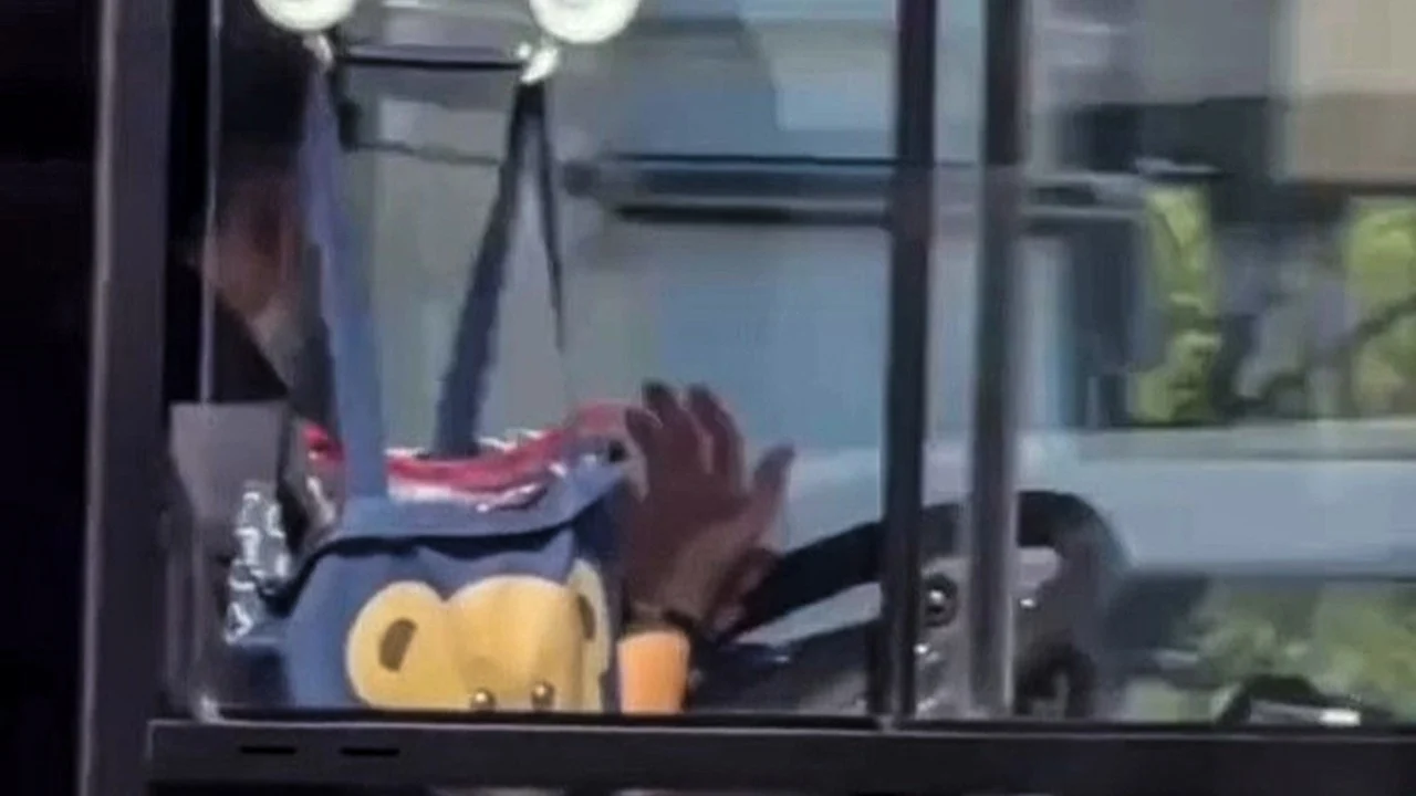 Hong Kong bus driver suspended after video shows him hands-free at the wheel