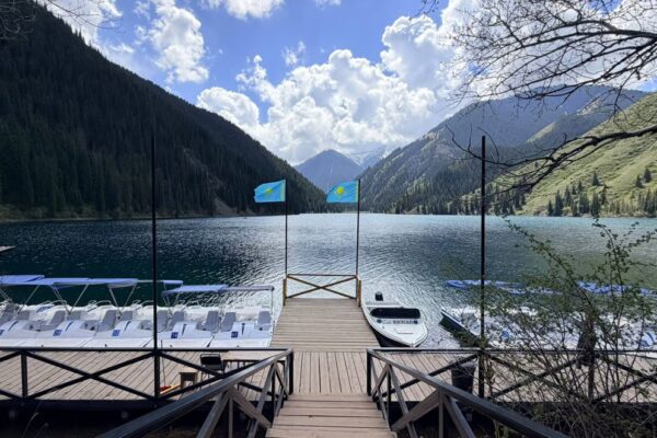 Kolsai Lakes National Park, located in the Almaty region of Kazakhstan, is famous for its emerald-green waters and mountain backdrops. Photo: Handout