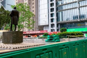 Hong Kong helpers cry out as popular garden in Central to close for underpass work