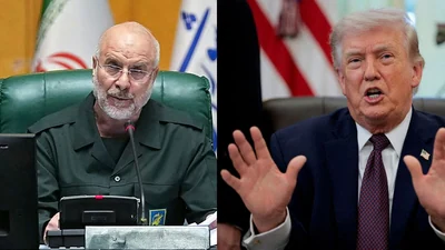Ghalibaf's remarks come after reports said that Trump had sent back a new framework to be considered by Iran with "tougher" terms, though details remain unclear.