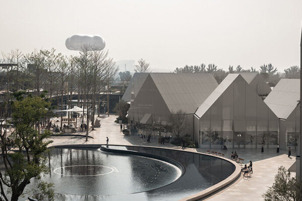 PILLS lets soft cloud-like structure drift above china using inflatable membrane technology - 1