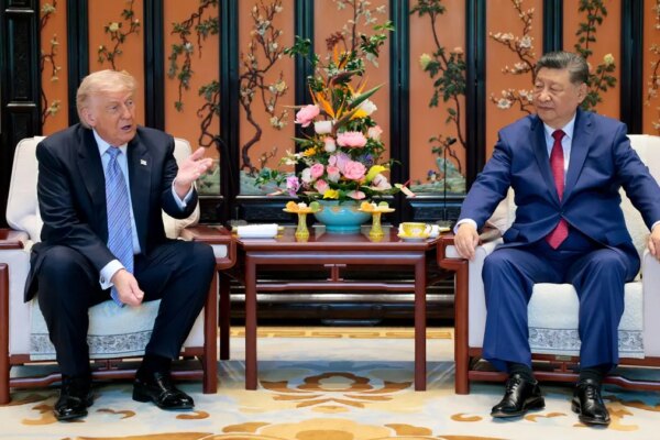 trump xi final summit meeting tea room