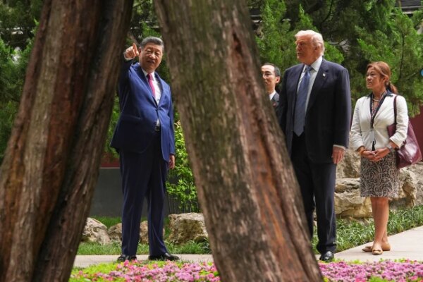 Xi gives Trump rare tour of China's secret garden