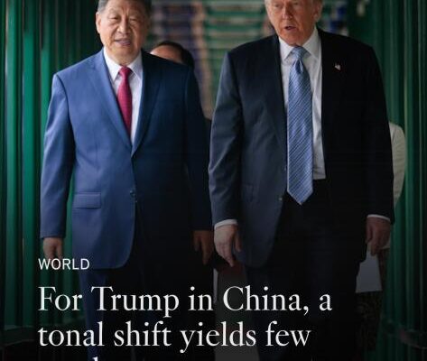News Analysis: Trump spent two days with Xi in Beijing. Was he outplayed?