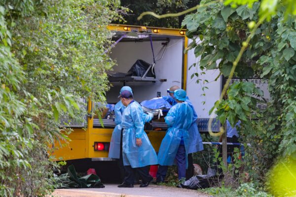 The victim’s body was found two weeks after the two suspects were arrested. Photo: Jelly Tse