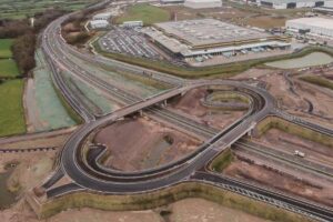 The M49 junction near Bristol