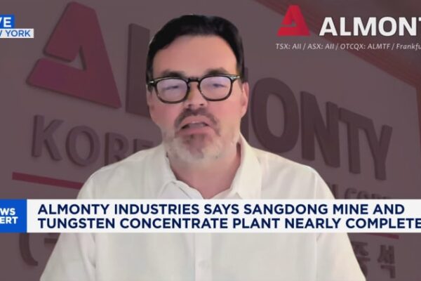 US mines are more expensive, but Chinese tungsten mines are 10 years behind: Almonty Industries CEO