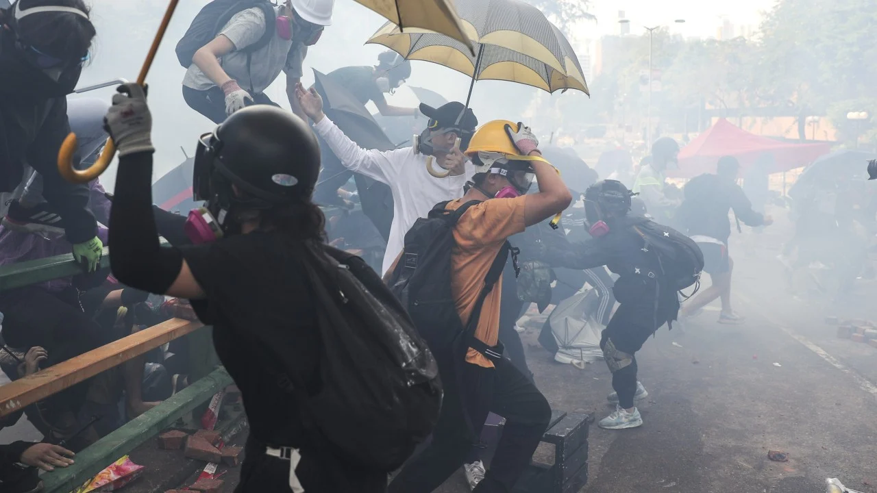 4 jailed for rioting at Polytechnic University during 2019 unrest in Hong Kong